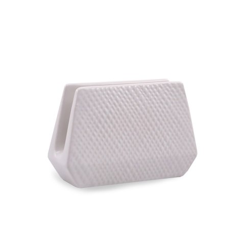 CERAMICZNY SERWETNIK STOJAK NA SERWETKI MAESTRO WHITE MR-20002-44 CERAMICZNY SERWETNIK STOJAK NA SERWETKI MAESTRO WHITE MR-20002-44
