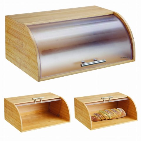 CHLEBAK BAMBUSOWY DREWNIANY 41CM POJEMNIK NA PIECZYWO CHLEB BUŁKI KLAUSBERG KB-7874 CHLEBAK BAMBUSOWY DREWNIANY 41CM POJEMNIK NA PIECZYWO CHLEB BUŁKI KLAUSBERG KB-7874