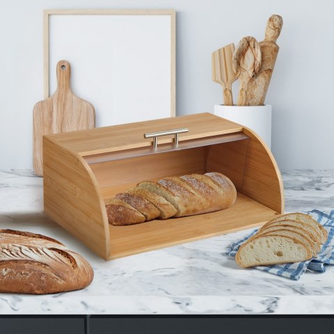 CHLEBAK BAMBUSOWY DREWNIANY 41CM POJEMNIK NA PIECZYWO CHLEB BUŁKI KLAUSBERG KB-7874 CHLEBAK BAMBUSOWY DREWNIANY 41CM POJEMNIK NA PIECZYWO CHLEB BUŁKI KLAUSBERG KB-7874