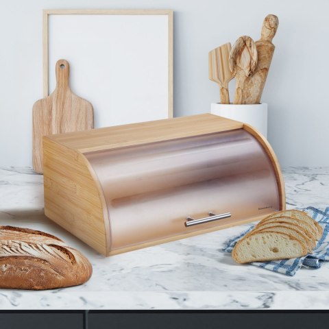 CHLEBAK BAMBUSOWY DREWNIANY 41CM POJEMNIK NA PIECZYWO CHLEB BUŁKI KLAUSBERG KB-7874 CHLEBAK BAMBUSOWY DREWNIANY 41CM POJEMNIK NA PIECZYWO CHLEB BUŁKI KLAUSBERG KB-7874