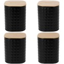 CHLEBAK DWUSTRONNIE OTWIERANY W ZESTAWIE Z 4 POJEMNIKAMI BRUNBESTE BB-2754-PL