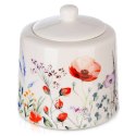 CUKIERNICZKA PORCELANOWA CUKIERNICA POJEMNIK NA CUKIER BIAŁA MAKI 320 ML ORION 155405