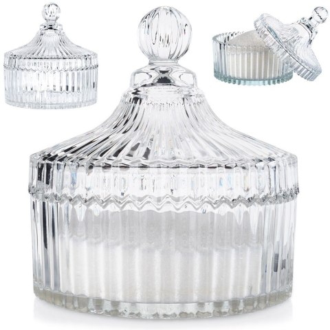 CUKIERNICZKA SZKLANA CUKIERNICA POJEMNIK NA CUKIER DUŻA 500ML ALPINA 139441 CUKIERNICZKA SZKLANA CUKIERNICA POJEMNIK NA CUKIER DUŻA 500ML ALPINA 139441