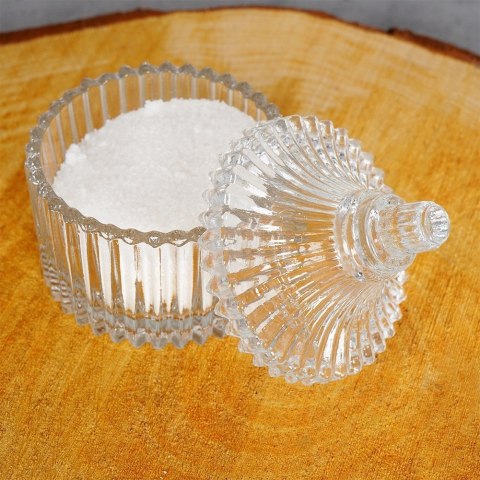 CUKIERNICZKA SZKLANA CUKIERNICA POJEMNIK NA CUKIER MAŁY 80ML EXCELLENT HOUSEWARE 139430 CUKIERNICZKA SZKLANA CUKIERNICA POJEMNIK NA CUKIER MAŁY 80ML EXCELLENT HOUSEWARE 139430