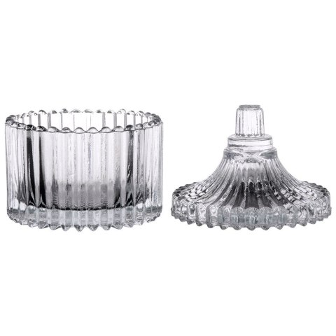 CUKIERNICZKA SZKLANA CUKIERNICA POJEMNIK NA CUKIER MAŁY 80ML EXCELLENT HOUSEWARE 139430 CUKIERNICZKA SZKLANA CUKIERNICA POJEMNIK NA CUKIER MAŁY 80ML EXCELLENT HOUSEWARE 139430