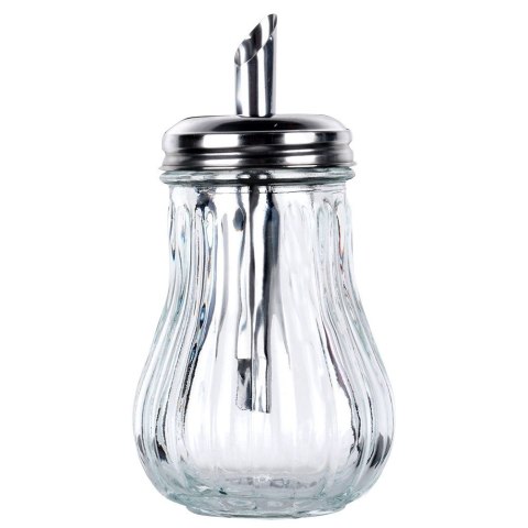 CUKIERNICZKA Z DOZOWNIKIEM SZKLANA CUKIERNICA DO SYPANIA 190 ML ORION 153518 CUKIERNICZKA Z DOZOWNIKIEM SZKLANA CUKIERNICA DO SYPANIA 190 ML ORION 153518