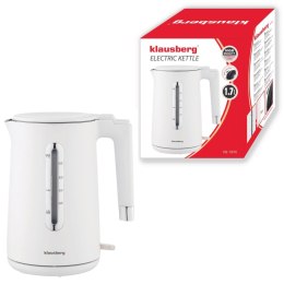 CZAJNIK ELEKTRYCZNY BEZPRZEWODOWY 1.7L BIAŁY KLAUSBERG KB-7890