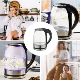 CZAJNIK ELEKTRYCZNY SZKLANY 1.7L KLAUSBERG KB-7886