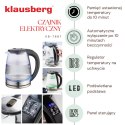 CZAJNIK ELEKTRYCZNY Z REGULACJĄ TEMPERATURY SZKLANY 1.8L KLAUSBERG KB-7887