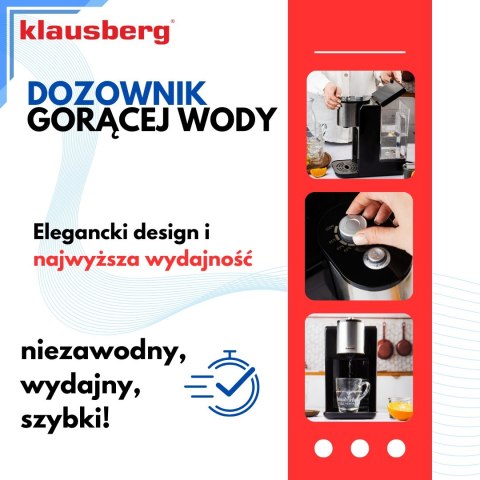 DOZOWNIK DYSTRYBUTOR PODGRZEWACZ DO GORĄCEJ WODY 2.2L Z REGULACJĄ TEMPERATURY KLAUSBERG KB-7878 DOZOWNIK DYSTRYBUTOR PODGRZEWACZ DO GORĄCEJ WODY 2.2L Z REGULACJĄ TEMPERATURY KLAUSBERG KB-7878