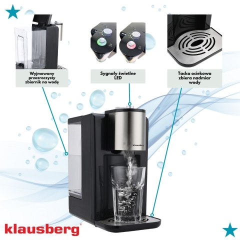 DOZOWNIK DYSTRYBUTOR PODGRZEWACZ DO GORĄCEJ WODY 2.2L Z REGULACJĄ TEMPERATURY KLAUSBERG KB-7878 DOZOWNIK DYSTRYBUTOR PODGRZEWACZ DO GORĄCEJ WODY 2.2L Z REGULACJĄ TEMPERATURY KLAUSBERG KB-7878