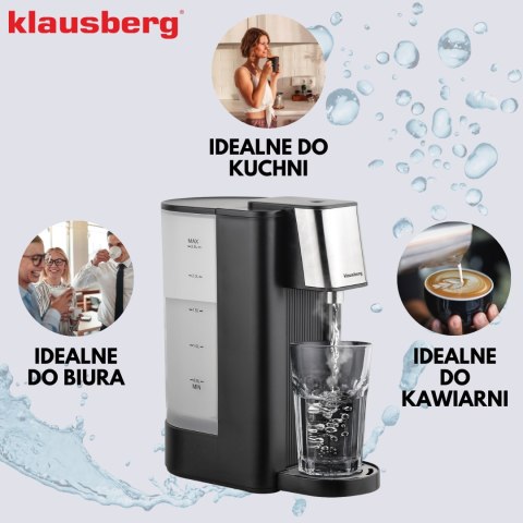DOZOWNIK DYSTRYBUTOR PODGRZEWACZ DO GORĄCEJ WODY 2.5L KLAUSBERG KB-7877 DOZOWNIK DYSTRYBUTOR PODGRZEWACZ DO GORĄCEJ WODY 2.5L KLAUSBERG KB-7877