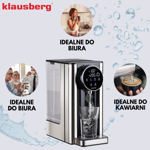 DOZOWNIK DYSTRYBUTOR PODGRZEWACZ DO GORĄCEJ WODY 2.7L Z REGULACJĄ TEMPERATURY KLAUSBERG KB-7880 DOZOWNIK DYSTRYBUTOR PODGRZEWACZ DO GORĄCEJ WODY 2.7L Z REGULACJĄ TEMPERATURY KLAUSBERG KB-7880