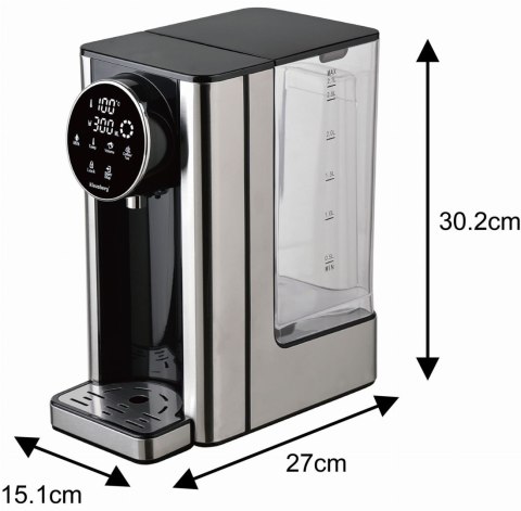 DOZOWNIK DYSTRYBUTOR PODGRZEWACZ DO GORĄCEJ WODY 2.7L Z REGULACJĄ TEMPERATURY KLAUSBERG KB-7880 DOZOWNIK DYSTRYBUTOR PODGRZEWACZ DO GORĄCEJ WODY 2.7L Z REGULACJĄ TEMPERATURY KLAUSBERG KB-7880