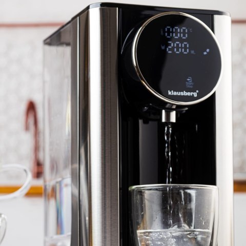 DOZOWNIK DYSTRYBUTOR PODGRZEWACZ DO GORĄCEJ WODY 2.7L Z REGULACJĄ TEMPERATURY KLAUSBERG KB-7880 DOZOWNIK DYSTRYBUTOR PODGRZEWACZ DO GORĄCEJ WODY 2.7L Z REGULACJĄ TEMPERATURY KLAUSBERG KB-7880