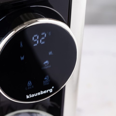 DOZOWNIK DYSTRYBUTOR PODGRZEWACZ DO GORĄCEJ WODY 2.7L Z REGULACJĄ TEMPERATURY KLAUSBERG KB-7880 DOZOWNIK DYSTRYBUTOR PODGRZEWACZ DO GORĄCEJ WODY 2.7L Z REGULACJĄ TEMPERATURY KLAUSBERG KB-7880