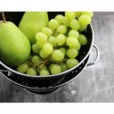 DURSZLAK / CEDZAK 24CM ZE STALI NIERDZEWNEJ CZARNY BRUNBESTE BB-2218