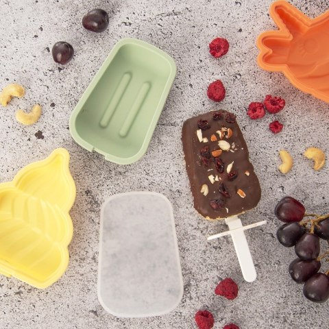 FOREMKA NA LODY SORBET FORMA DO LODÓW NA PATYKU SILIKONOWA Z POKRYWKĄ ORION 154402 FOREMKA NA LODY SORBET FORMA DO LODÓW NA PATYKU SILIKONOWA Z POKRYWKĄ ORION 154402