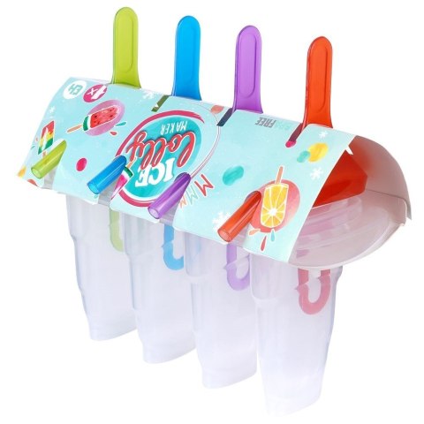 FOREMKI NA LODY FORMA DO LODÓW NA PATYKU 4 SZTUKI SORBET EXCELLENT HOUSEWARE 122221 FOREMKI NA LODY FORMA DO LODÓW NA PATYKU 4 SZTUKI SORBET EXCELLENT HOUSEWARE 122221
