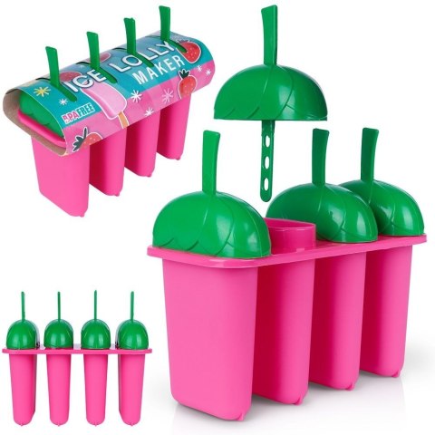 FOREMKI NA LODY FORMA DO LODÓW NA PATYKU 4 SZTUKI SORBET EXCELLENT HOUSEWARE 259310 FOREMKI NA LODY FORMA DO LODÓW NA PATYKU 4 SZTUKI SORBET EXCELLENT HOUSEWARE 259310