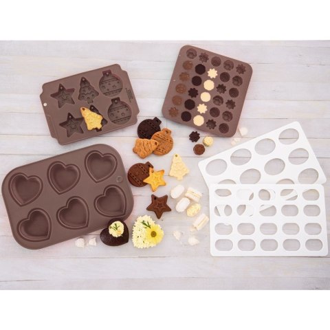 FORMA DO PIECZENIA 6 MUFFINEK BABECZEK BABECZKI SILIKONOWA BRĄZOWA SILLINIE ORION 151742 FORMA DO PIECZENIA 6 MUFFINEK BABECZEK BABECZKI SILIKONOWA BRĄZOWA SILLINIE ORION 151742