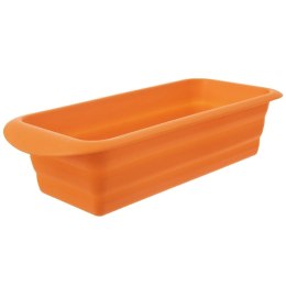 FORMA DO PIECZENIA CHLEBA KEKSU PASZTETU SILIKONOWA POMARAŃCZOWA SILLINIE 29CM ORION 151715