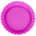 FORMY FOREMKI DO PIECZENIA TARTY CIASTA FORMA SILIKONOWA OKRĄGŁA 12CM 4 SZTUKI ALPINA 259259