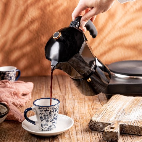 KAWIARKA ESPRESSO KAFETERKA CIŚNIENIOWA KINGHOFF 450ML / 9 FILIŻANEK KH-1884 KAWIARKA ESPRESSO KAFETERKA CIŚNIENIOWA KINGHOFF 450ML / 9 FILIŻANEK KH-1884