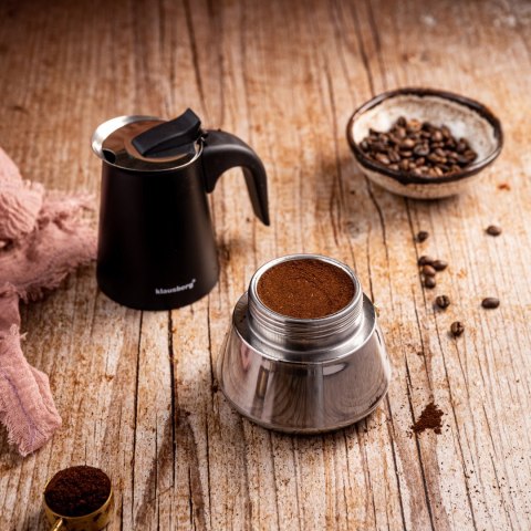 KAWIARKA ESPRESSO KAFETERKA CIŚNIENIOWA KLAUSBERG 300ML (6 FILIŻANKI) KB-7845