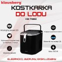 KOSTKARKA DO LODU AUTOMATYCZNA 1,2L 0.6KG 100W LED KLAUSBERG KB-7883