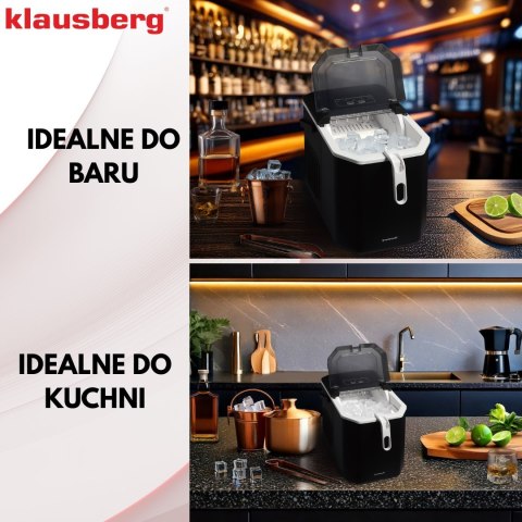 KOSTKARKA DO LODU AUTOMATYCZNA 1,2L 0.6KG 100W LED KLAUSBERG KB-7883