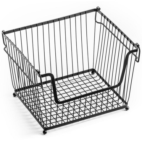 KOSZYK KOSZ NA OWOCE WARZYWA I WARZYWA METALOWY CZARNY 31X26X22CM VILDE 229006 KOSZYK KOSZ NA OWOCE WARZYWA I WARZYWA METALOWY CZARNY 31X26X22CM VILDE 229006