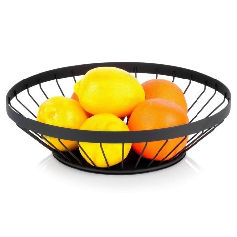 KOSZYK KOSZ NA OWOCE WARZYWA METALOWY CZARNY MISTY 28 CM NAVA 10-174-050 KOSZYK KOSZ NA OWOCE WARZYWA METALOWY CZARNY MISTY 28 CM NAVA 10-174-050