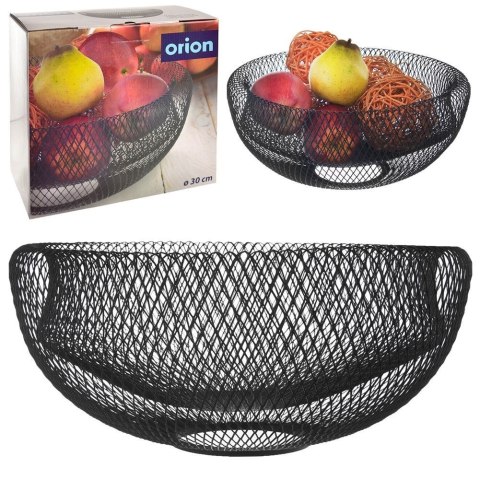 KOSZYK KOSZ NA OWOCE WARZYWA METALOWY CZARNY RADKA ORION 730553 KOSZYK KOSZ NA OWOCE WARZYWA METALOWY CZARNY RADKA ORION 730553