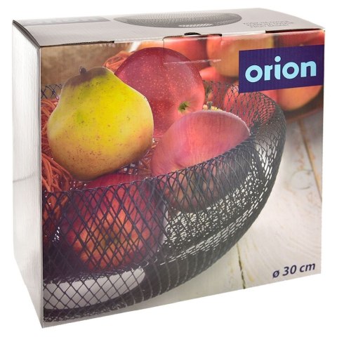 KOSZYK KOSZ NA OWOCE WARZYWA METALOWY CZARNY RADKA ORION 730553 KOSZYK KOSZ NA OWOCE WARZYWA METALOWY CZARNY RADKA ORION 730553