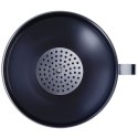 LEJEK KUCHENNY Z SITKIEM STALOWY METALOWY DO SŁOIKÓW BUTELEK CZARNY 10.5 CM VILDE 259286