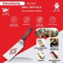 ŁOPATKA GRILLOWA 36 CM, STAL NIERDZEWNA, KLAUSBERG KB-7897