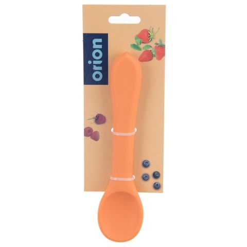 ŁYŻECZKA DZIECIĘCA SILIKONOWA DLA DZIECI DZIECKA 14CM POMARAŃCZOWA ORION 154207 ŁYŻECZKA DZIECIĘCA SILIKONOWA DLA DZIECI DZIECKA 14CM POMARAŃCZOWA ORION 154207