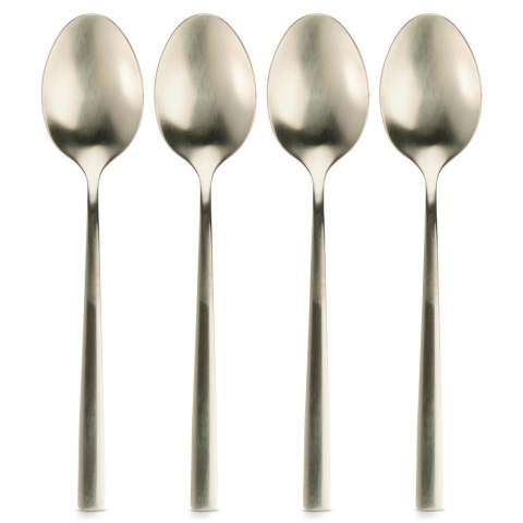 ŁYŻECZKI DO HERBATY KOMPLET ŁYŻECZEK ZESTAW 4 ELE SZTUĆCE ZŁOTE EXCELLENT HOUSEWARE 139744 ŁYŻECZKI DO HERBATY KOMPLET ŁYŻECZEK ZESTAW 4 ELE SZTUĆCE ZŁOTE EXCELLENT HOUSEWARE 139744