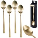 ŁYŻECZKI KOKTAJLOWE DESEROWE DŁUGIE DO DRINKÓW SZTUĆCE ZŁOTE SATYNOWE 4-ELE EXCELLENT HOUSEWARE 139769 ŁYŻECZKI KOKTAJLOWE DESEROWE DŁUGIE DO DRINKÓW SZTUĆCE ZŁOTE SATYNOWE 4-ELE EXCELLENT HOUSEWARE 139769