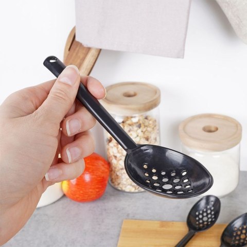 ŁYŻKA CEDZAKOWA KUCHENNA 17.5CM ZESTAW ŁYŻEK PRZYBORÓW 3-ELE ALPINA 259262 ŁYŻKA CEDZAKOWA KUCHENNA 17.5CM ZESTAW ŁYŻEK PRZYBORÓW 3-ELE ALPINA 259262
