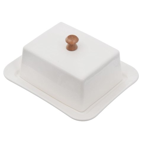 MASELNICZKA PORCELANOWA MASELNICA BIAŁA POJEMNIK NA MASŁO WHITELINE ORION 127143 MASELNICZKA PORCELANOWA MASELNICA BIAŁA POJEMNIK NA MASŁO WHITELINE ORION 127143