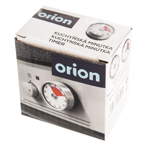 MINUTNIK KUCHENNY Z MAGNESEM TIMER ANALOGOWY RĘCZNY 0-60 MINUT ORION 130742