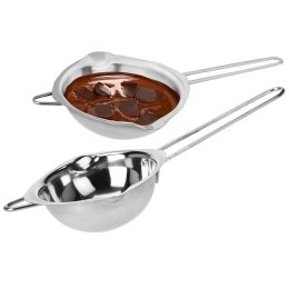 MISKA DO ROZTAPIANIA CZEKOLADY WOSKU METALOWA STALOWA 250ML EXCELLENT HOUSEWARE 126111