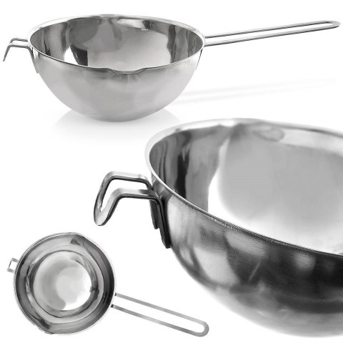 MISKA DO ROZTAPIANIA TOPIENIA CZEKOLADY WOSKU METALOWA STALOWA 1.2L ORION 120296 MISKA DO ROZTAPIANIA TOPIENIA CZEKOLADY WOSKU METALOWA STALOWA 1.2L ORION 120296