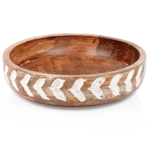 MISKA DREWNIANA DO SERWOWANIA PRZEKĄSEK SAŁATEK NA OWOCE 24CM 1.3L VILDE 259689 MISKA DREWNIANA DO SERWOWANIA PRZEKĄSEK SAŁATEK NA OWOCE 24CM 1.3L VILDE 259689