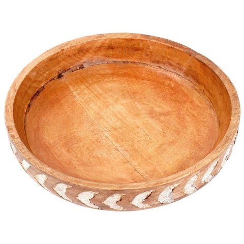 MISKA DREWNIANA DO SERWOWANIA PRZEKĄSEK SAŁATEK NA OWOCE 30.5CM 2.5L VILDE 259690 MISKA DREWNIANA DO SERWOWANIA PRZEKĄSEK SAŁATEK NA OWOCE 30.5CM 2.5L VILDE 259690