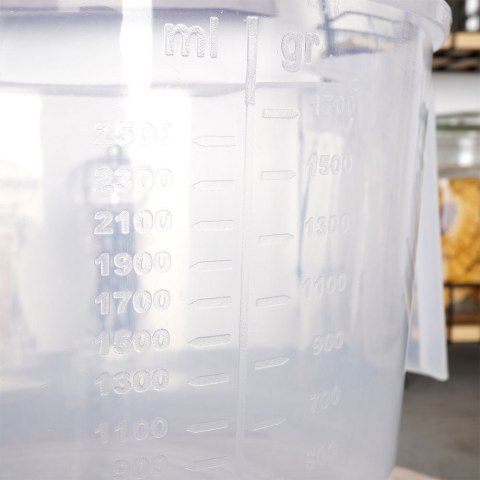 MISKA KUCHENNA DO MIKSOWANIA MIESZANIA UBIJANIA Z MIARKĄ 2.5L VILDE 259235 MISKA KUCHENNA DO MIKSOWANIA MIESZANIA UBIJANIA Z MIARKĄ 2.5L VILDE 259235