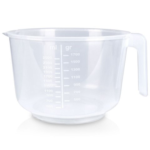 MISKA KUCHENNA DO MIKSOWANIA MIESZANIA UBIJANIA Z MIARKĄ 2.5L VILDE 259235 MISKA KUCHENNA DO MIKSOWANIA MIESZANIA UBIJANIA Z MIARKĄ 2.5L VILDE 259235