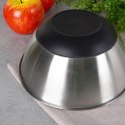 MISKA KUCHENNA METALOWA STALOWA ANTYPOŚLIZGOWA SREBRNA 19CM 1.2L VILDE 259641